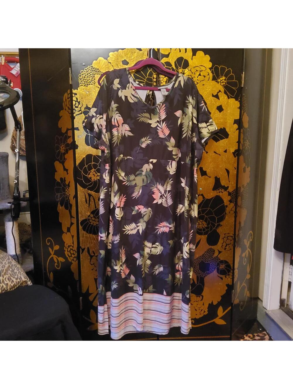 3X Neon Soft Dress